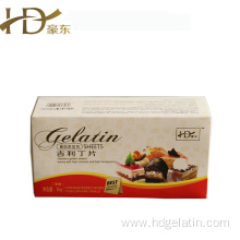 Gelatin Leaf Sheets/gelatin Leaves/halal Gelatine Leaves
